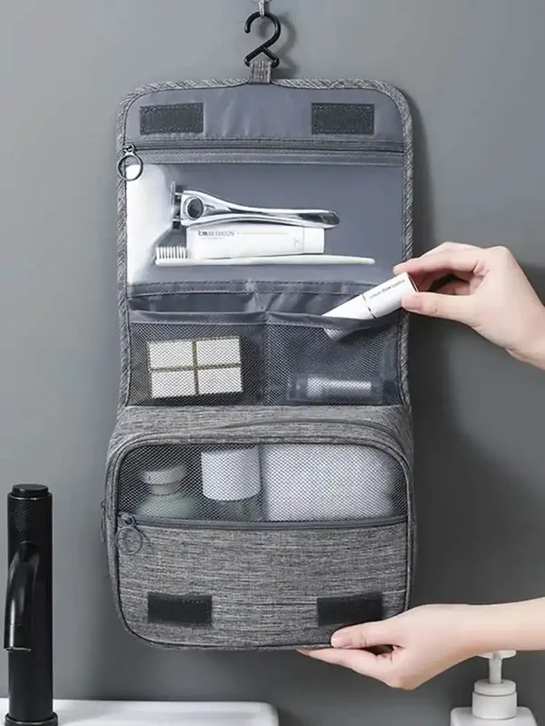 AliExpress - Oxford Stoff Männer Business Tragbare Aufbewahrungstasche Toilettenartikel Organizer Frauen Kosmetiktasche Wasserdicht Hängende Reise 