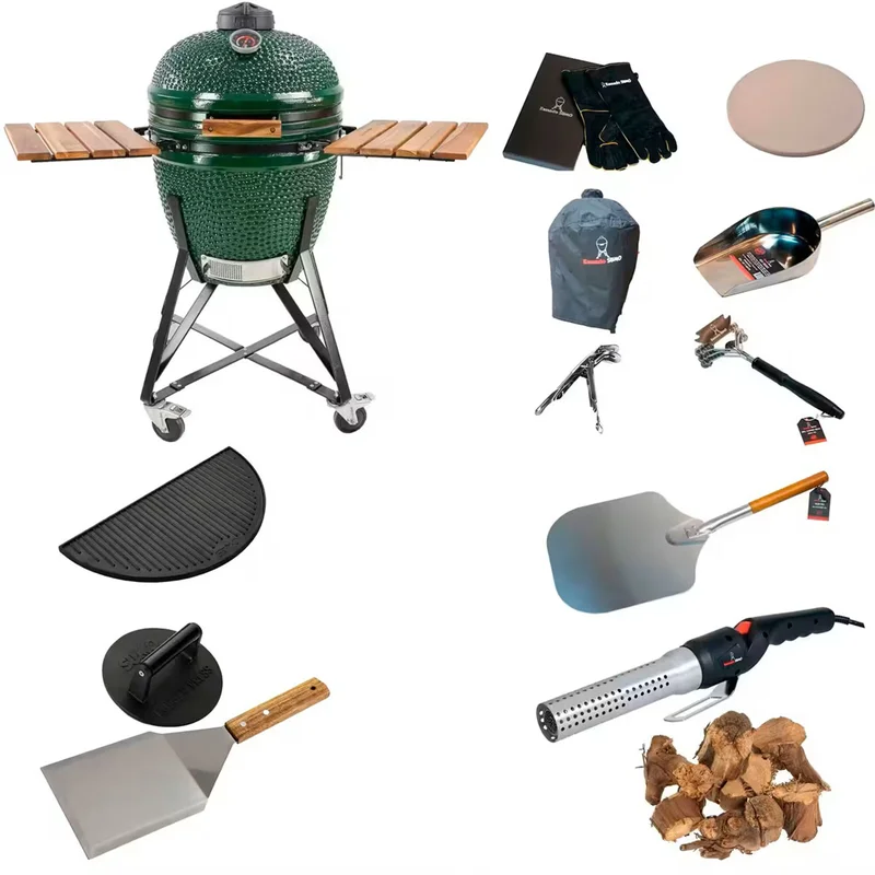 Kamado sumo Midi suuri grillipaketti, vihreä