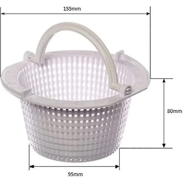 Pool Skimmer Kurv Si Pool Udskiftning Skimmer Kurv Pool Filter Kurv Pool Skimmer Kurve til Nedgravede Pools[mo]