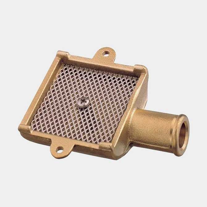 Gootsteenzeef voor lenspomp Guidi Bilge Strum Box, geschikt voor 20 mm (25/32′′) slang, messing