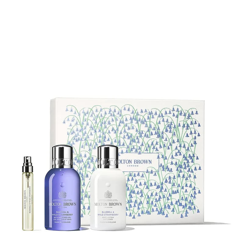 Molton Brown Bluebell & Wild Strawberry Travel Gaveæske, Parfumer & Dufte, Til Hende, Gaveæsker