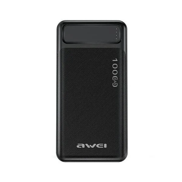 Extern batteri - power bank för telefon Awei - AKAWGSLP0000 - Powerbank P5K Powerbank 10000 mAh svart