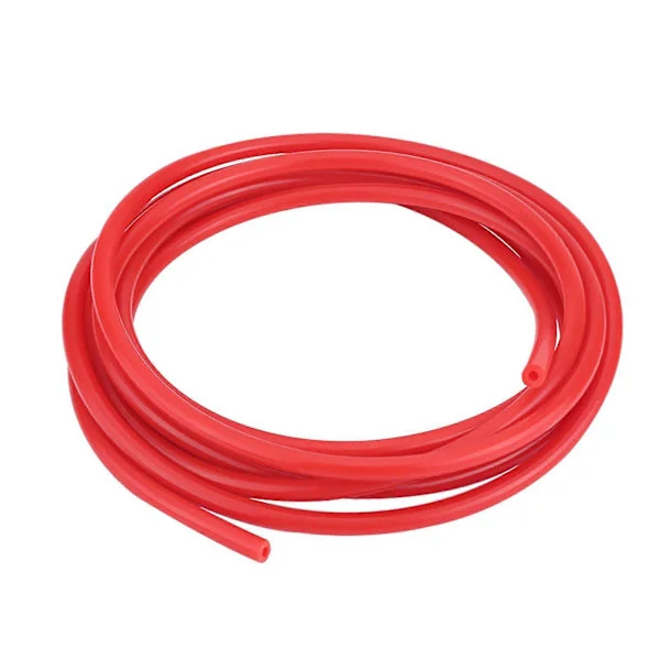 Car Auto 4mm 5 Meter Silicone Vacuum Hose Tube Silicone Hose Universal Red