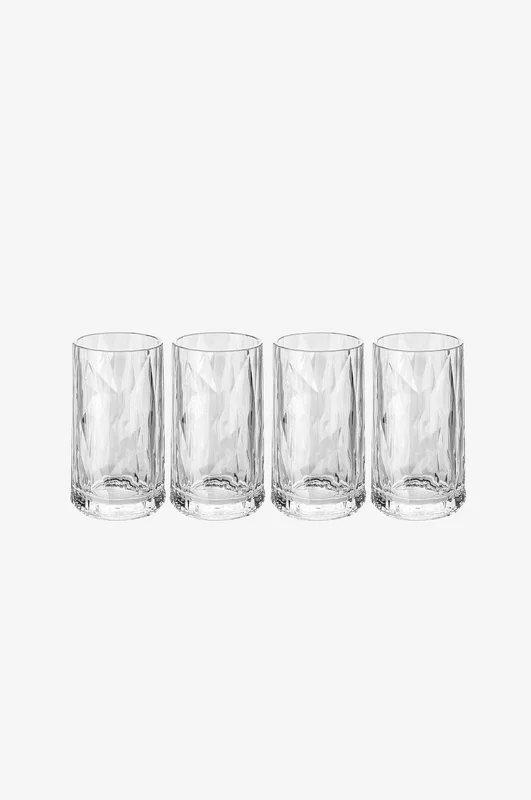 Koziol - Snapsglass/Shotglass 4-pk Club No. 7 40 ml - Transparent - Drinkglass & shotglass - Fra Homeroom