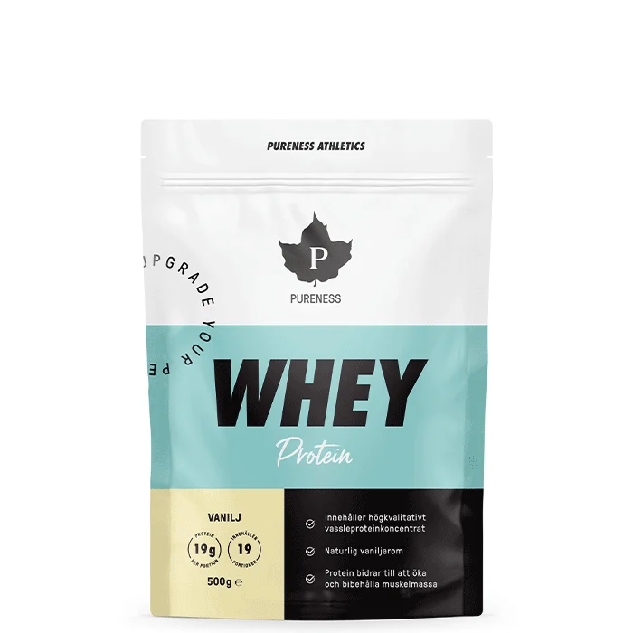 Pureness Atletik Valleprotein 500 g Vanilje - Bodyman.dk