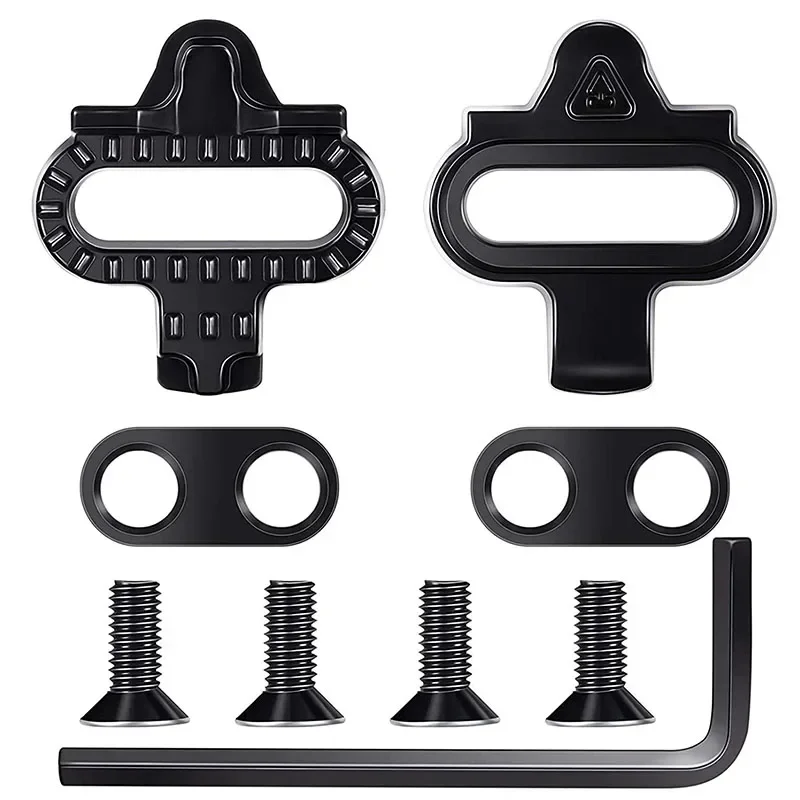 AliExpress - Chaussures de vélo de montagne crampons pour Shimano SH51 SPD vtt jeu de crampons multi-libération pédale taquet chaussure de cyclisme 