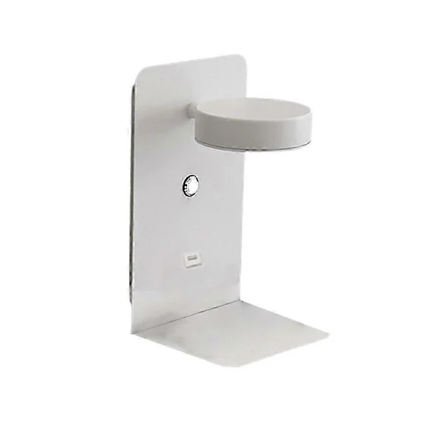 Hot deal til lav pris! Sengelampe med USB-port og hylle, moderne vegglampe med leselampe for hotell, stue, korridor og spisestue - Glad