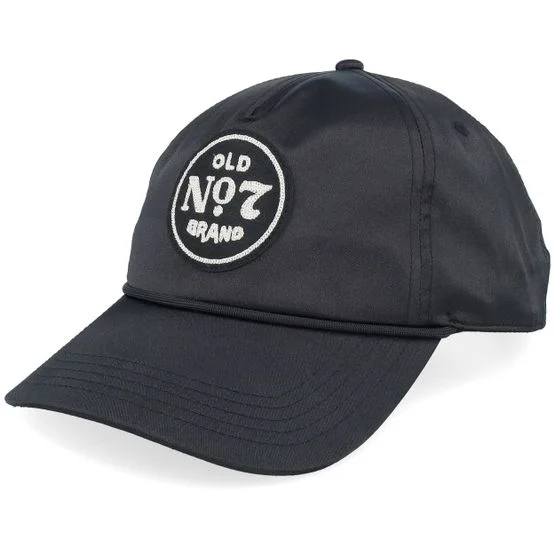 American Needle - Nero adjustable Cappellino - Blazer Old Brand Black A-Frame Adjustable @ Hatstore