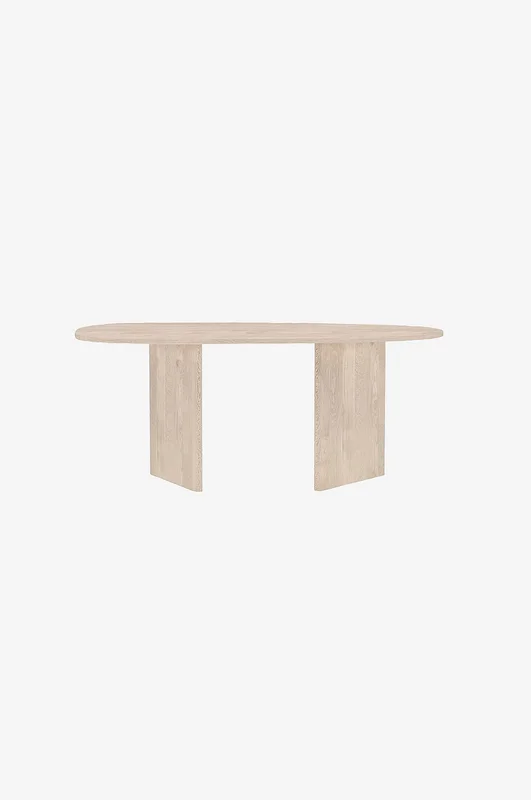 Venture Home - Grönvik Ovalt spisebord - Beige - Spisebord - Fra Homeroom