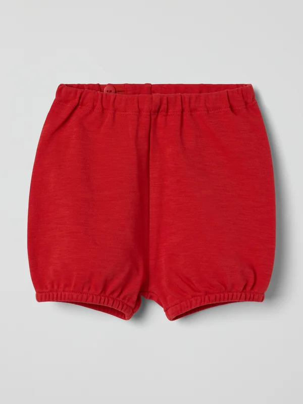 Shorts - 74 - barneklær - red - Polarn O. Pyret