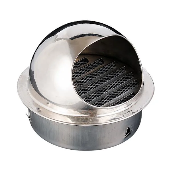 150 mm Ventilgitter Høy Kvalitet Rustfritt Stål Ventilgitter Utvendig Ventilgitter Med Myggnett Beskytter Fasaden og Forhindrer