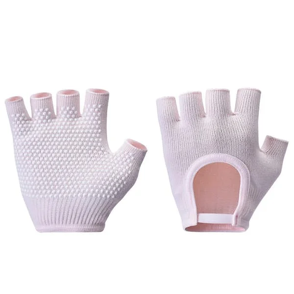 Treningshansker Halvfingerhansker Sykkelhansker Sportshansker Treningshansker Fitnesshansker for Jenter og Kvinner Rosa