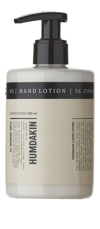 HUMDAKIN 05 Håndlotion Rabarber & Birk 300 ml, Hudpleje, Håndpleje, Håndcreme
