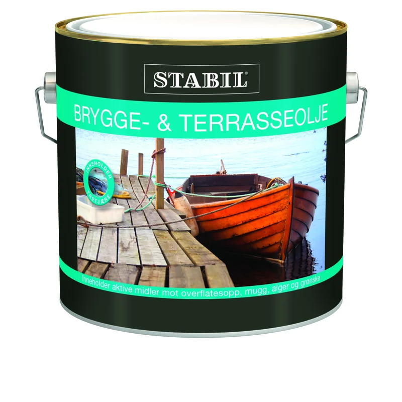 Stabil - Brygge- & Terrasseolje 2,7l