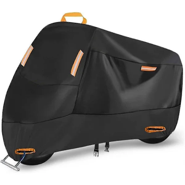 Waterproof Motorcycle Cover, Black, 200 * 90 * 100 cm
