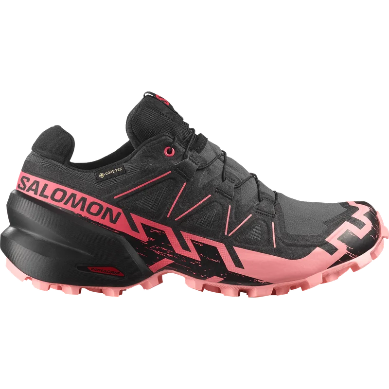 Salomon - Trailrunning-Schuhe Schuhe Speedcross 6 GTX W - Nine Iron / Black - 38