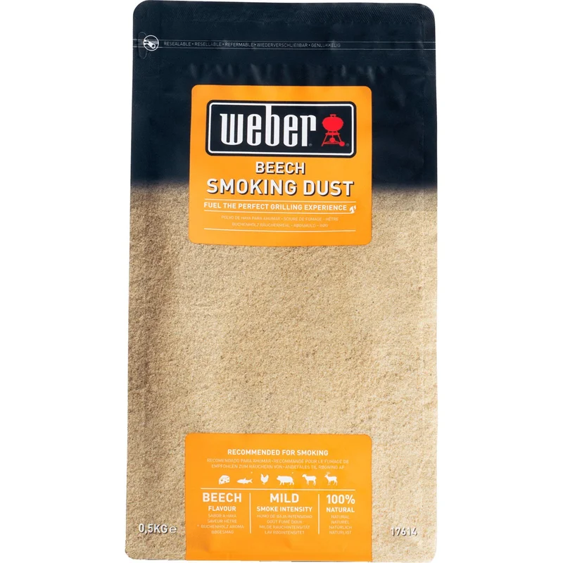 Weber Rökspån - Bok | Utematlagning > Grillkol, briketter & träpellets > Rökflis | Bagaren och Kocken