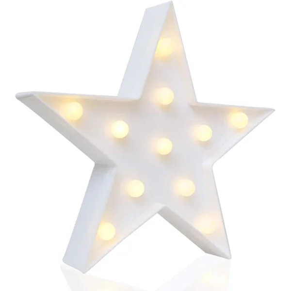 Varmvit LED-lampa - Vardagsrum, Sovrumsbord & Vägg Jul