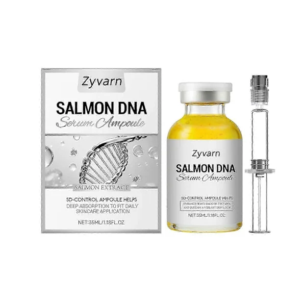 Salmon DNA Serum, Marine Collagen Booster, Anti-Aging, Repairs Wrinkles, Dark Spots, Elasticity (3 pcs)