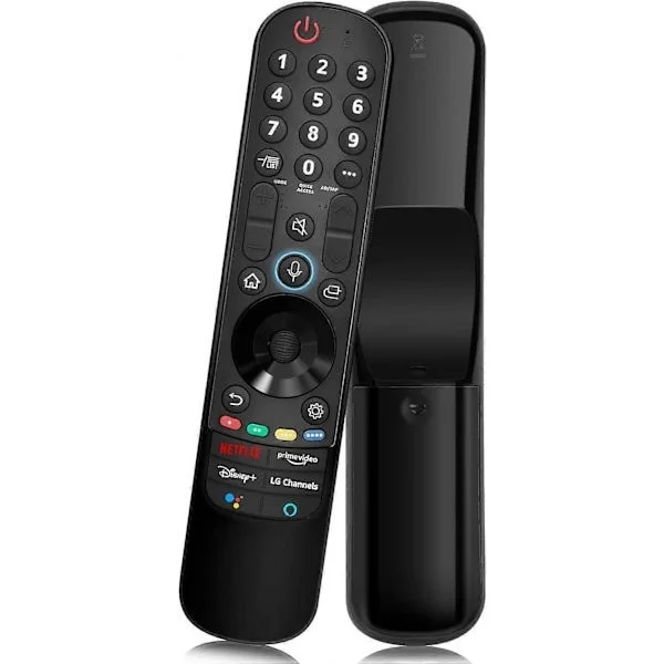 En smart fjernbetjening til LG smart-tv'er, kompatibel med 2026/2026 LG UHD OLED QNED NanoCell 4K 8K smart-tv'er, med stemmefunktion