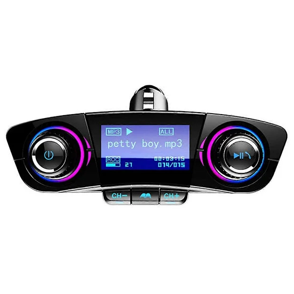 Bilspelare BT06 Bil Bluetooth MP3-spelare Multifunktionell Bluetooth Multi-Språk MP3 Universal LCD