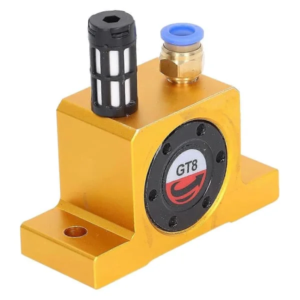 1/8 Npt Pneumatic Vibrator, Air Compressor Accessory Provides Online Vibration For Sandblasting Cabinet Hopper Industrial Machines