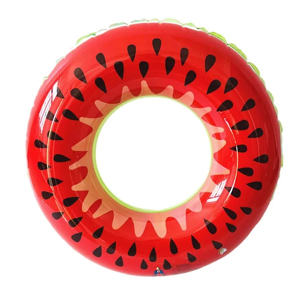 Pool Badringar Vattenmelon Mönster Uppblåsbar Tub Pool Flytleksak Strandleksak Pool Flytleksak för Flickor Pojkar 60[WSY]