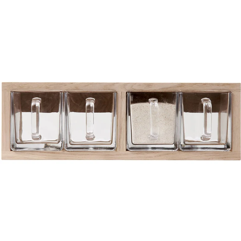 Andersen A-Organizer hylde 17 x 18 x 52 cm, 4 skuffer - Træ | KitchenOne
