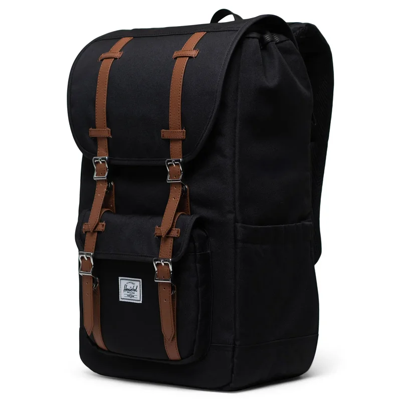 Herschel Little America rugzak in zwart voor mannen - Rugzakken