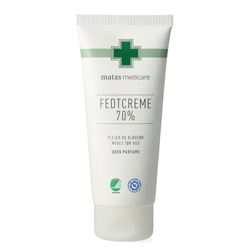 Spar 20% • Køb 2, Matas Medicare Fedtcreme 70% 100 ml, Medicin & Pleje, Medicin & Pleje, Eksem & Tør Hud