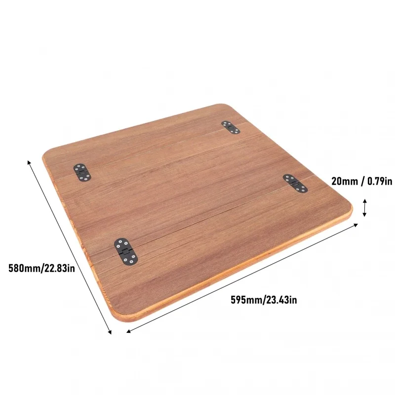 AliExpress - Klappbarer Holztisch für Wohnmobile, Massivholz-Tischplatte, Multifunktional, Stilvolle Ästhetik für Campingbusse, Yachten und Wohnmobile