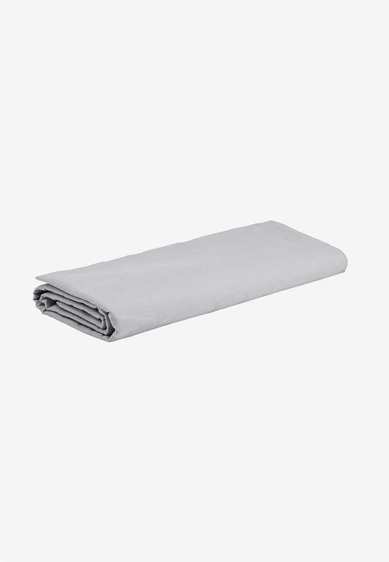 Cellbes of Sweden - Underlakan i satin Ekologisk bomull - ljusgrå - - 150 x 260 cm