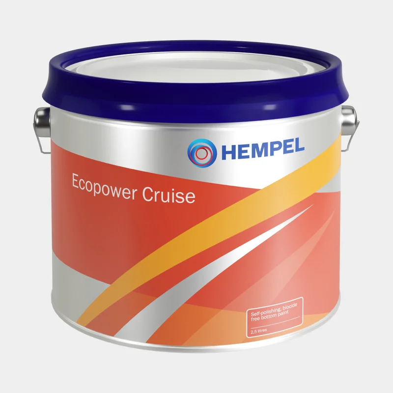 Självpolerande biocidfri bottenfärg Hempel Ecopower Cruise, 750 ml - Black (19990), för Norrlandskusten och Insjöar (mälaren, vänern, vättern och fler