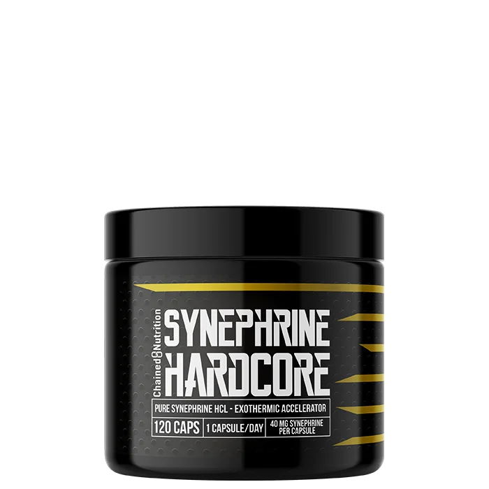 Fedtforbrændere uden Koffein Chained Nutrition Synephrine Hardcore Fat Burner 120 kapsler - Bodyman.dk