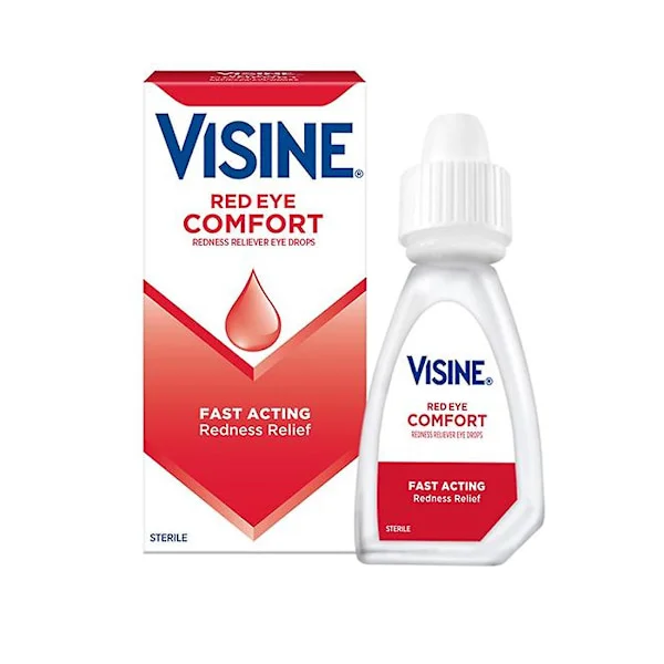 Øyedråper (lindring av røde øyne) (0,5 Oz) 15ml