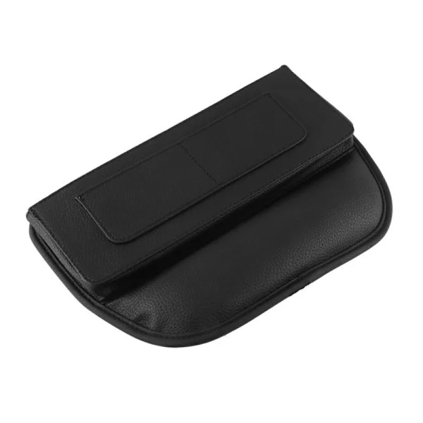 Black Car Seat Gap Storage Box Central Organizer Biltillbehör