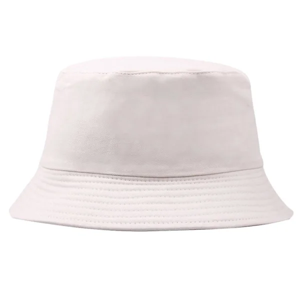 Bucket Hat Bredbrättad Solskydd Vardaglig Stil Fiskehatt Solhatt Utomhus Herr Dam Bucket Keps för Beige