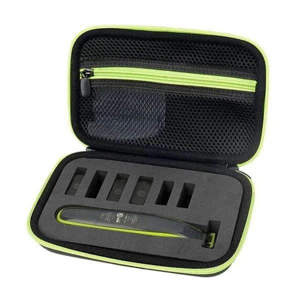 Hårt resefodral för Philips OneBlade, kompatibelt med Philips OneBlade rakapparat.