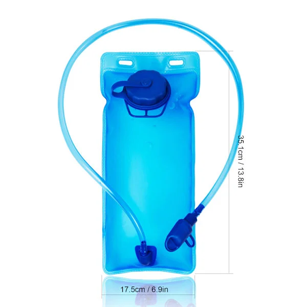 2L TPU BPA-vapaa juomarakko urheiluun, pyöräilyyn, maratoniin, kiipeilyyn, reppuun/kannettavaan reppuun