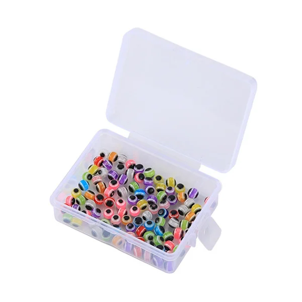 100 st Fish Eye Beads Fisklina Pärlor Diverse färger Fiskepärlor Flytande bollar Propppärlor Fiskbeten Ägg Pärlor