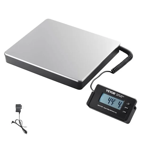 Digital pakkevægt - Industriel postvægt 200 kg Præcision 50 g