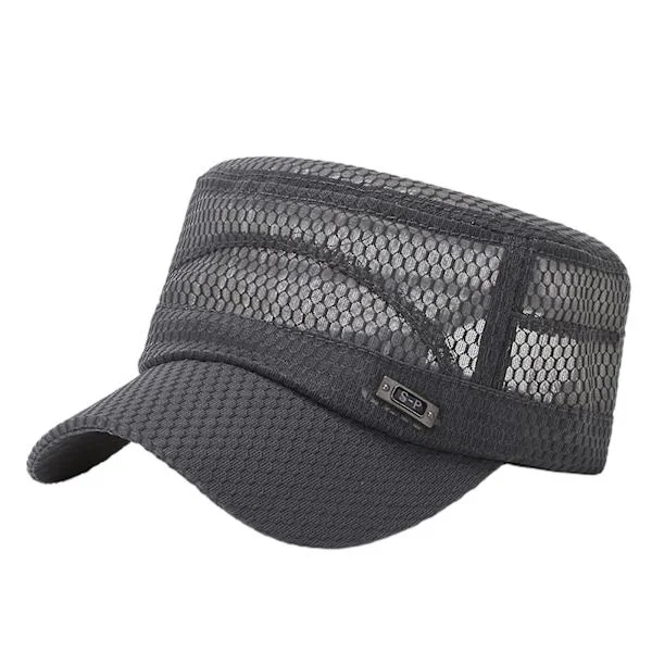 Justerbara solhattar utomhus mesh cap Andas Snapbacks hattar
