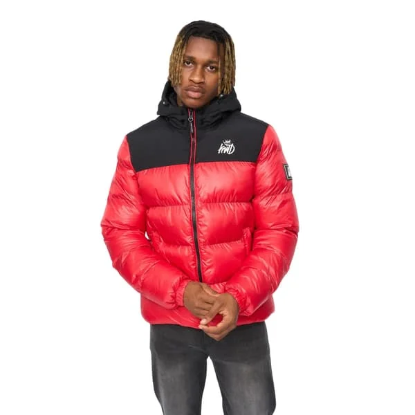 Kings Will Dream Herr Summs Pufferjacka XL Röd
