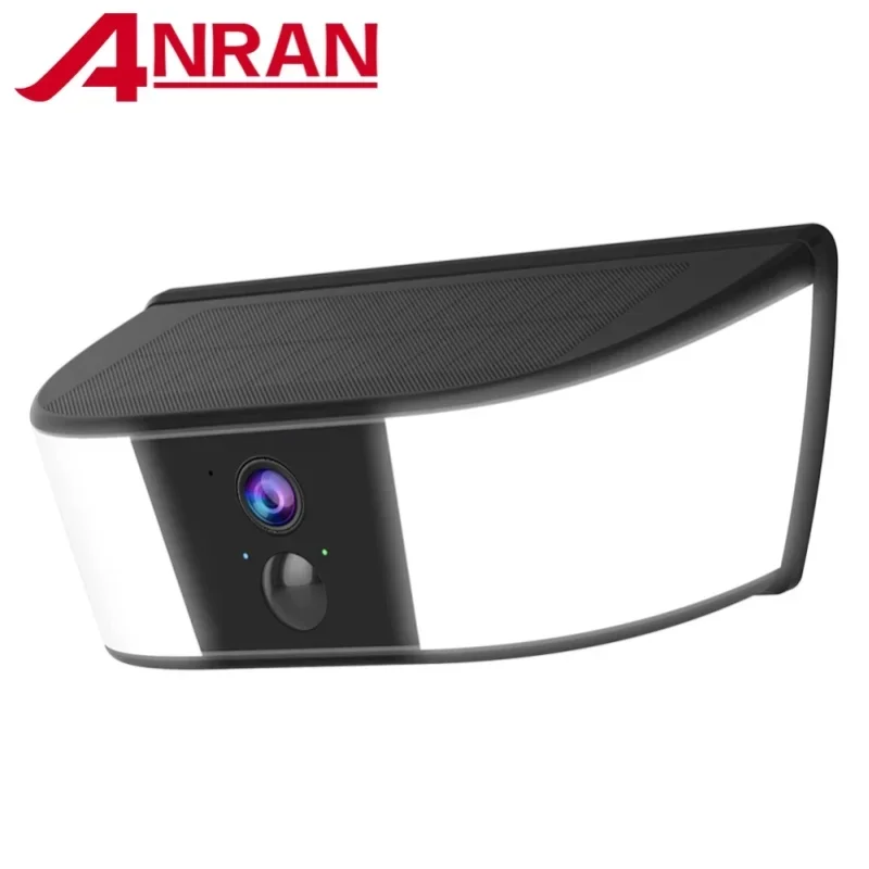 AliExpress - ANRAN Solar Camera Wandlamp 2K Buiten 2.4G WIFI Camera Home Security Camera's Batterijcamera, Kleur Nachtzicht, Lokaal Alarm, IP66