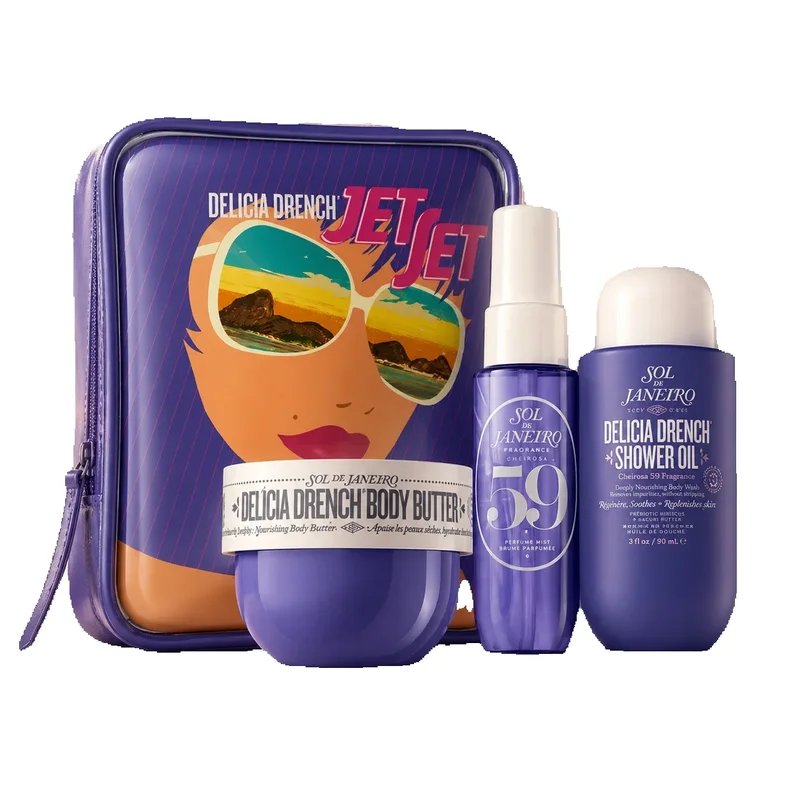 AliExpress - SOL DE JANEIRO DELICIA DRENCH MINI JET SET Coffret Voyage 3 Produits