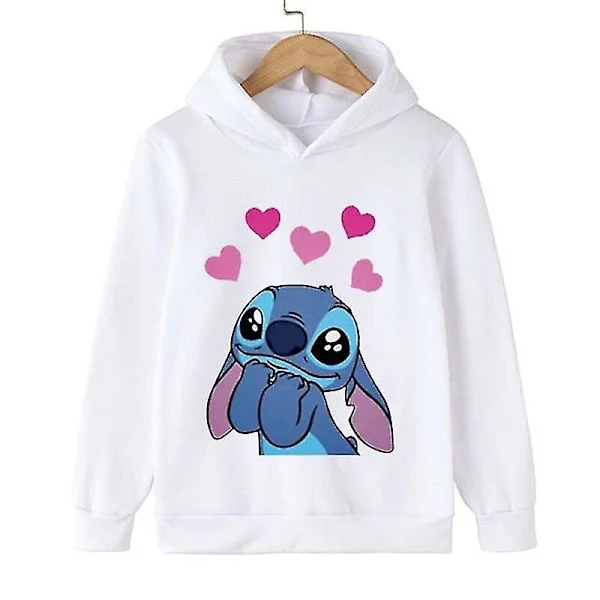 Barns Stitch Sweatshirt Stitch Kläder Baby Boys Girls Långärmad Stitch Pullover Toddler Tröja Höst Hoodie Kläder