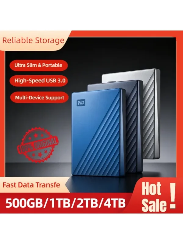 AliExpress - Pour Western Digital Expansion Metal Portable HDD OEM WD 500GB 1TB 2TB 4TB My Passport Ultra Travel Edition
