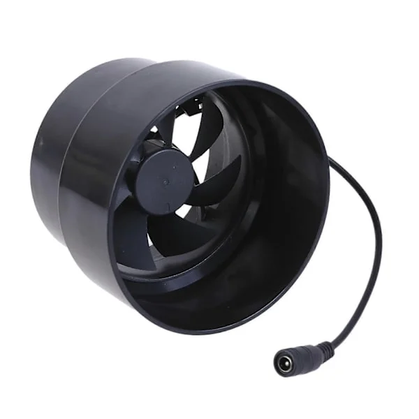 Vattentät 97mm Inline Fläkt 12V Avgasventilationsfläkt för Marin Husbilar Användning med Tysta Prestanda 3600rpm