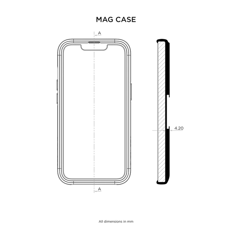 Quad Lock Magnet-Case für Samsung