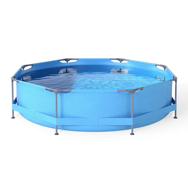 Rund overjordisk pool 3m x 76cm med filterpumpe